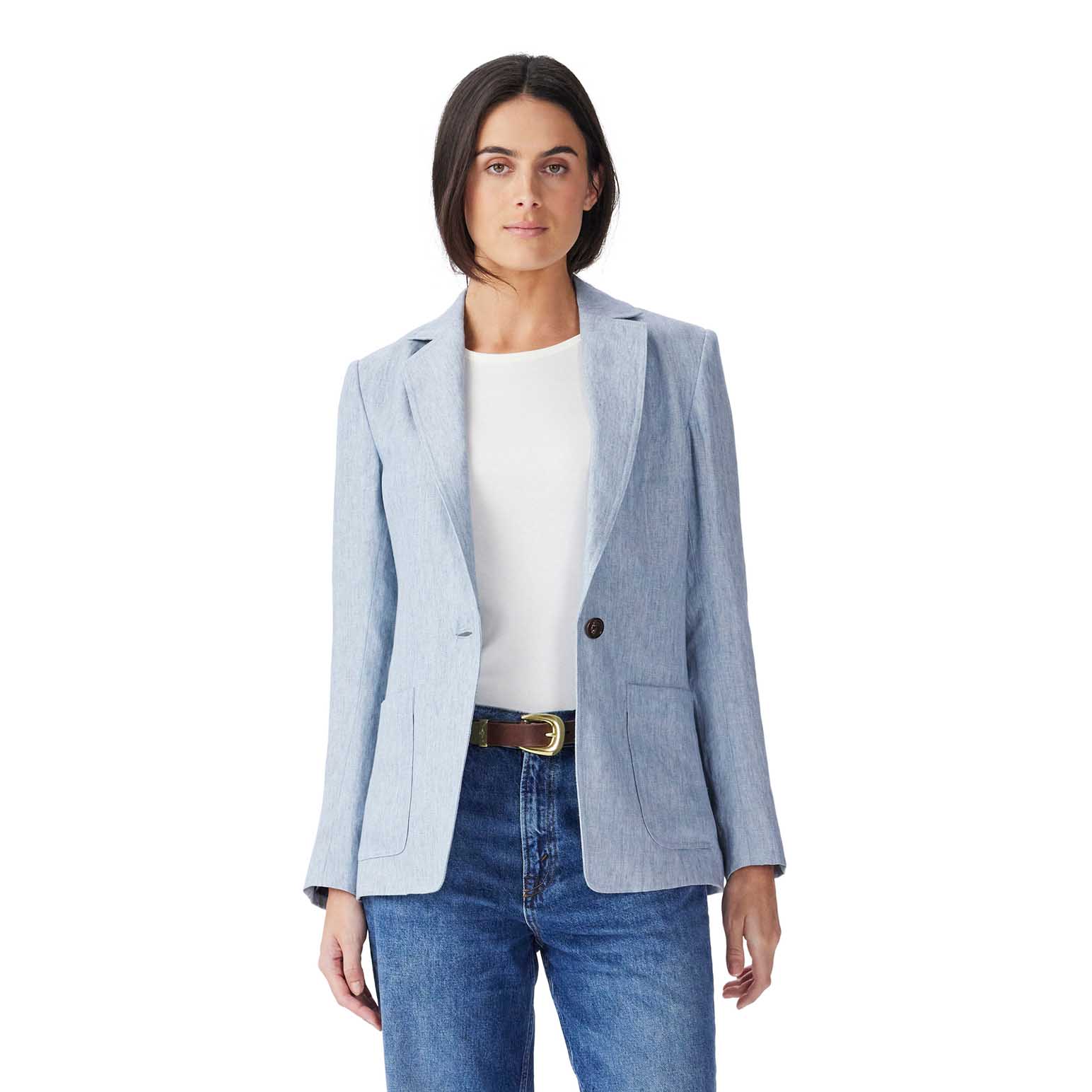 R.M. Williams Strahan Linen Blazer